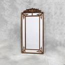 French Traditional Mirror with Inlay & Crest Mirror 